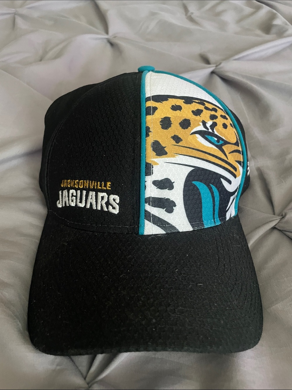 Black & Teal Team Cap